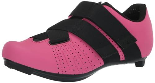 Fizik R5 Tempo Powerstrap Clip-in Cycling Shoes, Pink/Black, Size 40.5 EU