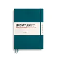 LEUCHTTURM1917 - Notebook Hardcover Master Classic A4+ - 235 Numbered Pages for Writing and Journaling (Pacific Green, Dotted)