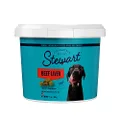 Stewart Pro-Treat, Freeze Dried Beef Liver Dog Treats, Single Ingredient, Grain Free, USA Made, 21 oz. Resealable Tub