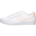 Nike Women's Court Royale AC Sneaker, White/Light Soft Pink, 11 Regular US, Pink