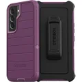 OtterBox Defender Series Case for Samsung Galaxy S22 (Only) - Holster Clip Included - Microbial Defense Protection - Retail Packaging - Happy Purple