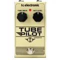 TC Electronic Analog Tube Overdrive Pedal, Guitar Effector, Analog Circuit Design, Equipped with 12AX7 Vacuum Tube, Simple Operation, True Bypass TUBE PILOT OVERDRIVE
