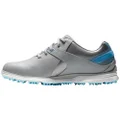 FootJoy Women's Pro/Sl Golf Shoes, Grey/Light Blue, 5 US