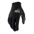 100% SLING Mountain Biking Gloves - MTB & Power Sport Racing Protective Gear (L - BLACK)