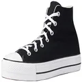 Converse Women's Chuck Taylor All Star Lift Sneakers (3.5 Men 5 Women, Black/White/Core Black, Numeric_3_Point_5)