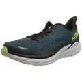 HOKA ONE ONE Men's Clifton 8 Shoes, Blue Coral/Butterfly, 12, Neutral,blue,coral, 12