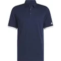 adidas Golf Men's Standard Heat.RDY Polo Shirt, Collegiate Navy, Large