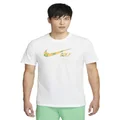Nike Men's Golf Cotton Swoosh T-Shirt, White, XL Regular US