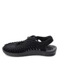 KEEN Men's UNEEK Classic Two Cord Sandals, Black/Black, 11 D (Medium) US