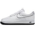 Nike Air Force 1 '07, Men Shoes, White, black, white., 11 US