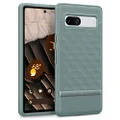 CASEOLOGY Parallax for Google Pixel 7a Case, 3D Hexa Cube Design and [Military Grade Drop Protection], Side Grip Patterns, Pixel 7a Case - Sage Green