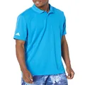 adidas adidas Golf Men's Performance Primegreen Polo Shirt, Bright Blue, Medium