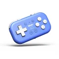 8Bitdo Micro Bluetooth Gamepad Pocket Mini Controller for Switch, Android and Raspberry Pi, Supports Keyboard Mode (Blue)