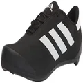 adidas Unisex-Adult The Road Cycling Shoes Sneaker, Black/White/Black, 7 Women/6 Men