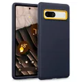 CASEOLOGY Nano Pop for Google Pixel 7a Case, Two Tone Colour, Military Grade Drop Protection Case with Side Grip Patterns, Pixel 7a Case - Blueberry Navy