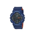 Casio Men's GA-100L-2ACR G Shock Analog-Digital Display Quartz Multi-Color Watch, Black/Orange, No Size, Analog Watch,Digital