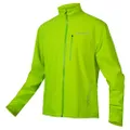 Endura Hummvee Waterproof MTB Cycling Jacket - Men's 2.5-Layer Waterproofing Jacket Hi-Viz Yellow, Large