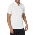 adidas Men's Heat.RDY Tennis Polo Shirt, White/Black, X-Large