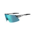 Tifosi Optics Rail XC Sport Sunglasses - Ideal For Cycling (Road & Gravel), Baseball, Softball and Running, Crystal Smoke (Clarion Blue/Ac Red/Clear), Large-XL