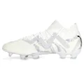 PUMA Mens Future Ultimate Brilliance Firm Ground/Ag Soccer Cleats Cleated, Firm Ground, Turf - White, White, 5.5