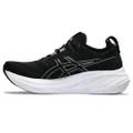 ASICS Men's Gel-Nimbus 26 Running Shoe, Black/Graphite Grey, 13