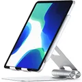 Satechi R1 Multi-Angle Foldable Tablet Stand - Compatible with iPad Pro M2/ M1, iPad Air M1, iPad Mini, iPhones 15/14/13/12 and more (Silver)
