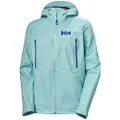 Helly-Hansen Womens Verglas 3L Shell Outdoor Jacket, 648 Glacier Blue, Small