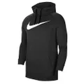 Nike Therma Men's Pullover Swoosh Training Hoodie CU6238-010 Size M Black/White