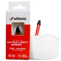 Vittoria Ultra Light Speed Inner Tube for Disc Brakes, 700x25/30c, Valve Length: 2.4 inches (60 mm)
