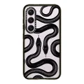 Casetify Impact Case for Samsung Galaxy S23 - Black Kingsnake - Clear Black