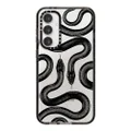 CASETiFY Impact Case for Samsung Galaxy S23 FE - Black Kingsnake - Clear Black
