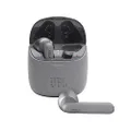 JBL TUNE 225TWS True Wireless Earbuds Headphone with Pure Bass Sounds and Microphone, 12mm Driver, Gray