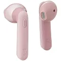 JBL TUNE 225TWS True Wireless Earbuds Headphone with Pure Bass Sounds and Microphone, 12mm Driver, Pink