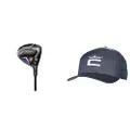 Cobra LTDx Right Hand Max Fairway, 5 Loft, Blue/Red with Free Tour Crown Snapback Cap