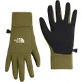 The North Face Women's Etip Gloves (Burnt Olive Green, Large)