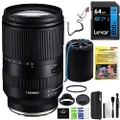 Tamron 28-200mm F/2.8-5.6 Di III RXD Lens for Sony Mirrorless Full Frame/APS-C E-Mount Cameras (AFA071S700) with Advanced Accessory