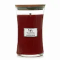 WoodWick Large Hourglass 21.5 oz Scented Jar Candle - Elderberry Bourbon