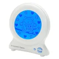 TOMMEE TIPPEE Groclock Sleep Trainer Clock |Alarm Clock and Nightlight for Young Children, USB-Powered,White,499051