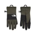The North Face Kids' Sierra Fleece Etip Gloves, New Taupe Green, Large