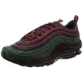 Nike Air Max 97 NRG Men's Running Shoes Team Red/Midnight Spruce at6145-600, Team Red/Midnight Spruce, 4 US