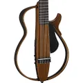 Yamaha SLG200N NT Nylon String Silent Guitar with Hard Gig Bag, Natural