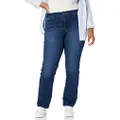 NYDJ Women's Plus Size Marilyn Straight Leg Jeans, cooper, 14W