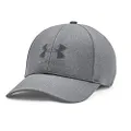 Under Armour Men's Iso-Chill Armourvent Fitted Cap , Pitch Gray (012)/Black , Medium/Large