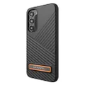 ZAGG Gear4 Denali Samsung Galaxy S23 Ultra Phone Case with Kickstand, D30 Drop Protection up to 16ft / 5m, Works Wireless Charging Systems, Reinforced Backplate Edge-To-Edge Protection, Black