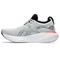 ASICS Men's Gel-Nimbus 25 Running Shoes, 8, Piedmont Grey/Foggy Teal