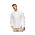 Polo Ralph Lauren Mens Classic Oxford Shirt, White, XX-Large