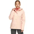Columbia Women's Arcadia II Hooded Jacket, Waterproof and Breathable Outerwear, Peach Cloud, Medium