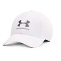 Under Armour Men's Iso-Chill Armourvent Fitted Cap , White (100)/Pitch Gray , Medium/Large