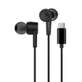 PALOVUE USB Type C Headphones in Ear Earphones Earbuds with Mic and Volume Control Compatible for Google Pixel Samsung Oneplus Huawei Sony MacBook SoundFlow