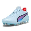 PUMA Womens King Ultimate Firm Ground/Ag Soccer Cleats Cleated, Firm Ground, Turf - Blue - Size 8.5 M